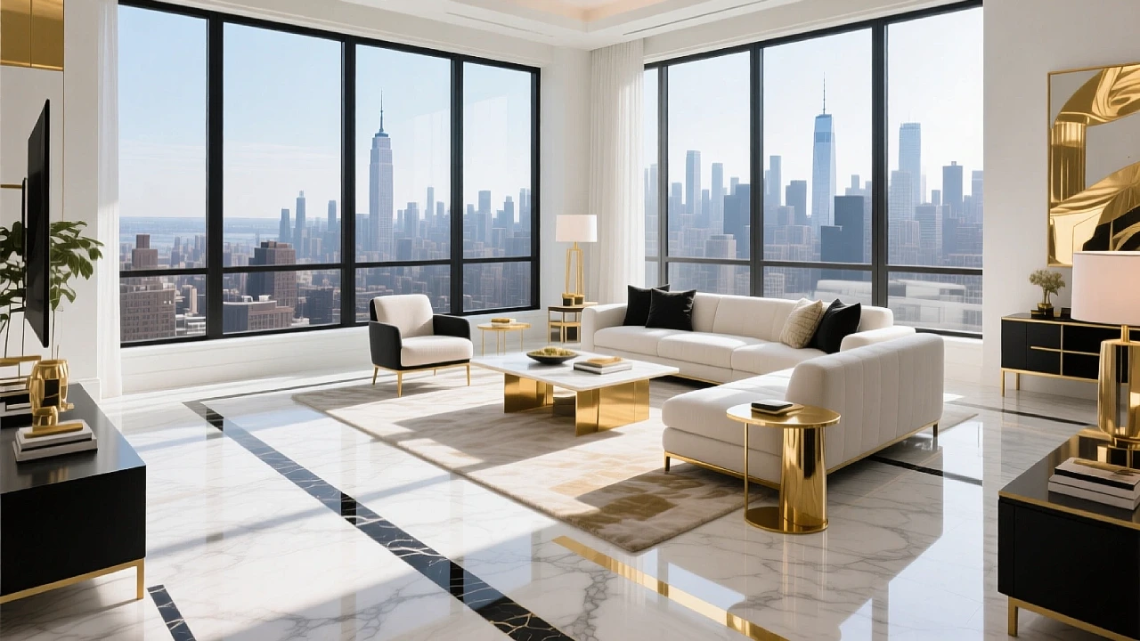 The Art of Natural Marble Medallions in Your New York Home