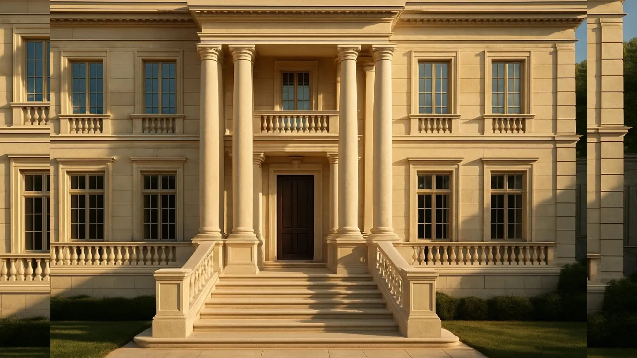 The Cohesive Façade: How Exterior Stone Columns Set the Tone for Your Estate