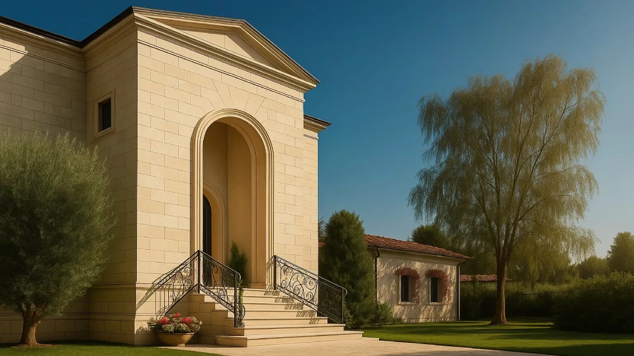 The Art of Custom Stone Carving: Creating a Grand Entryway