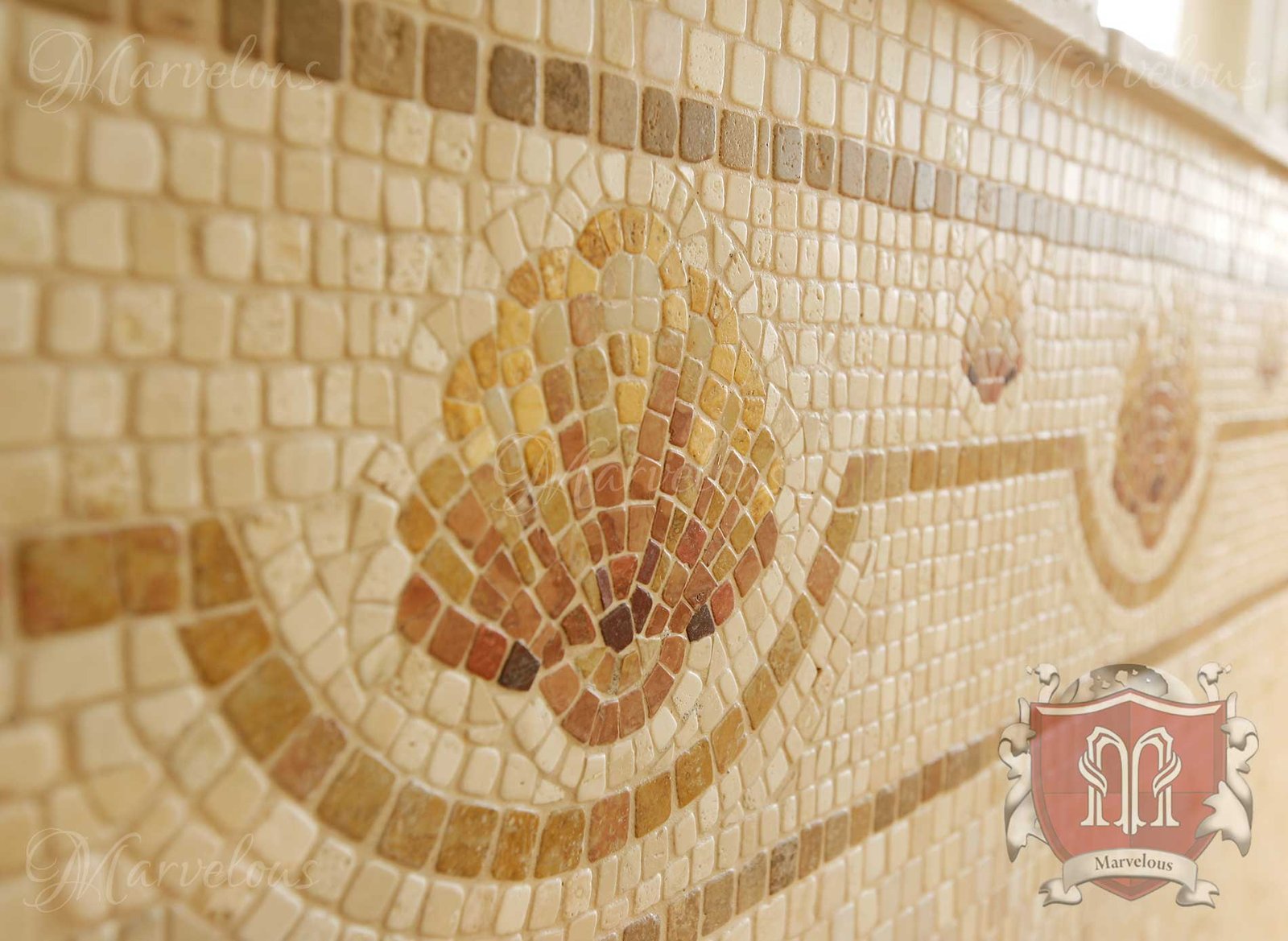 Mosaic-Pools-Mare-Doro-h Marble Pool Mosaic: Mare Doro