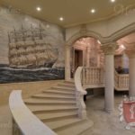 Marble Wall Mosaic: Acqua Vergine