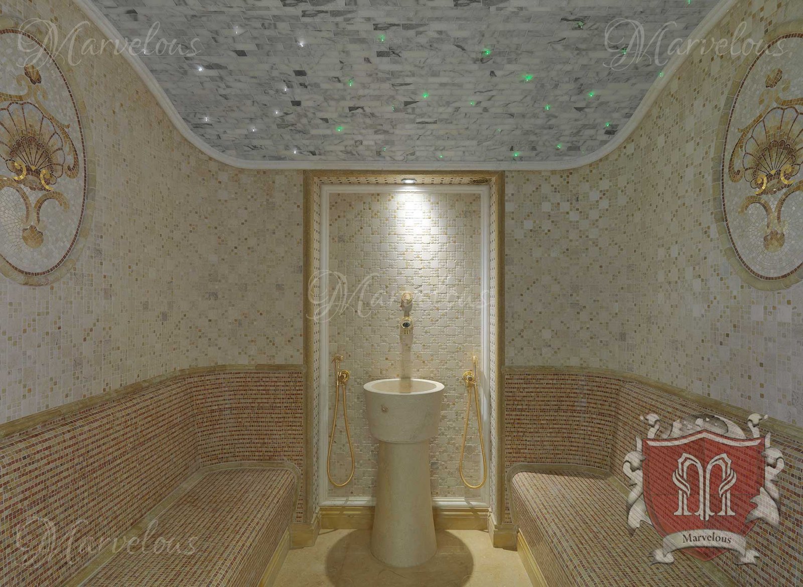 Mosaic-Walls-Mozzafiato-m Marble Wall Mosaic: Mozzafiato