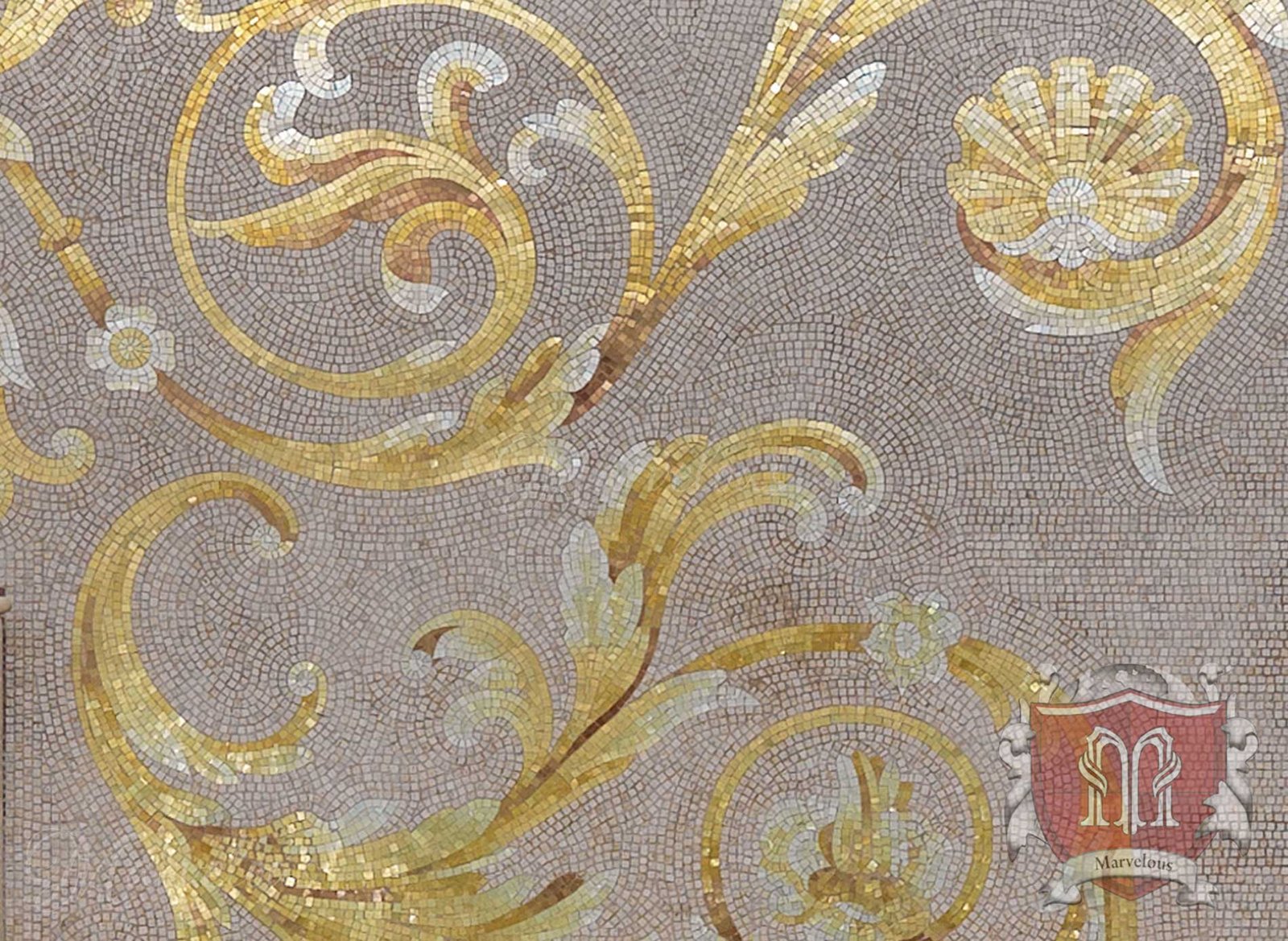 Marble Wall Mosaic: Oratorio