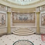 Marble Wall Mosaic: Specchio Grosso