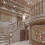 Marble Wall Mosaic: Sonata