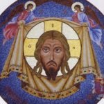 Marble Religious Mosaic: Gemma Nel Deserto