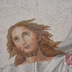 Marble Religious Mosaic: Risurrezione
