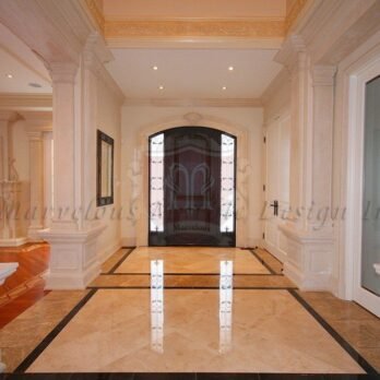 Interior Luxury With Limestone Pilaster and Column