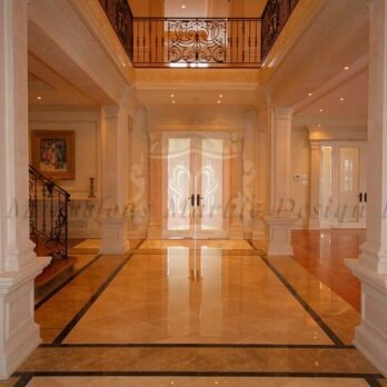 Interior Luxury With Limestone Pilaster and Column
