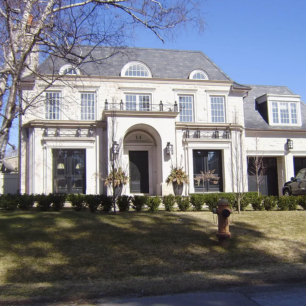 Neoclassical Limestone Facade Project 4 Neoclassical Limestone Facade Project