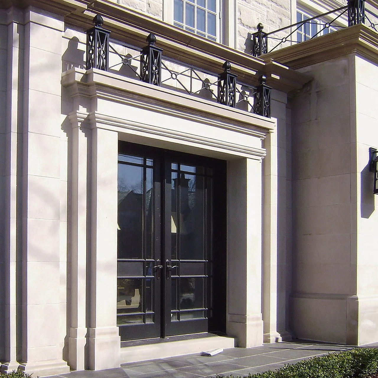 Neoclassical Limestone Facade Project 5 Neoclassical Limestone Facade Project