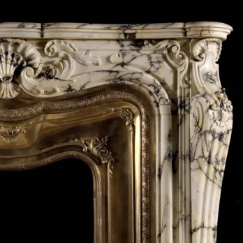 Antique 306 Marble Mantel