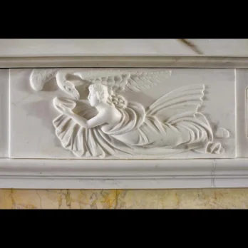 Bianco Carrara with Giallo Siena Surround