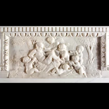 Bianco Thassos and Emerald Green Marble