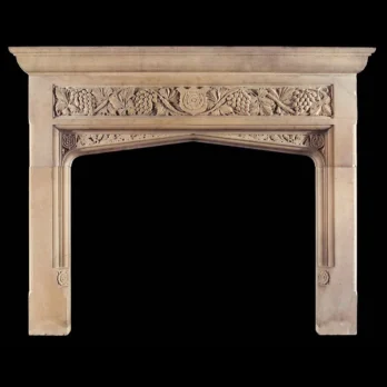 Antique Gothic European Limestone