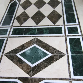 Antionette Marble Hallway Floor Design