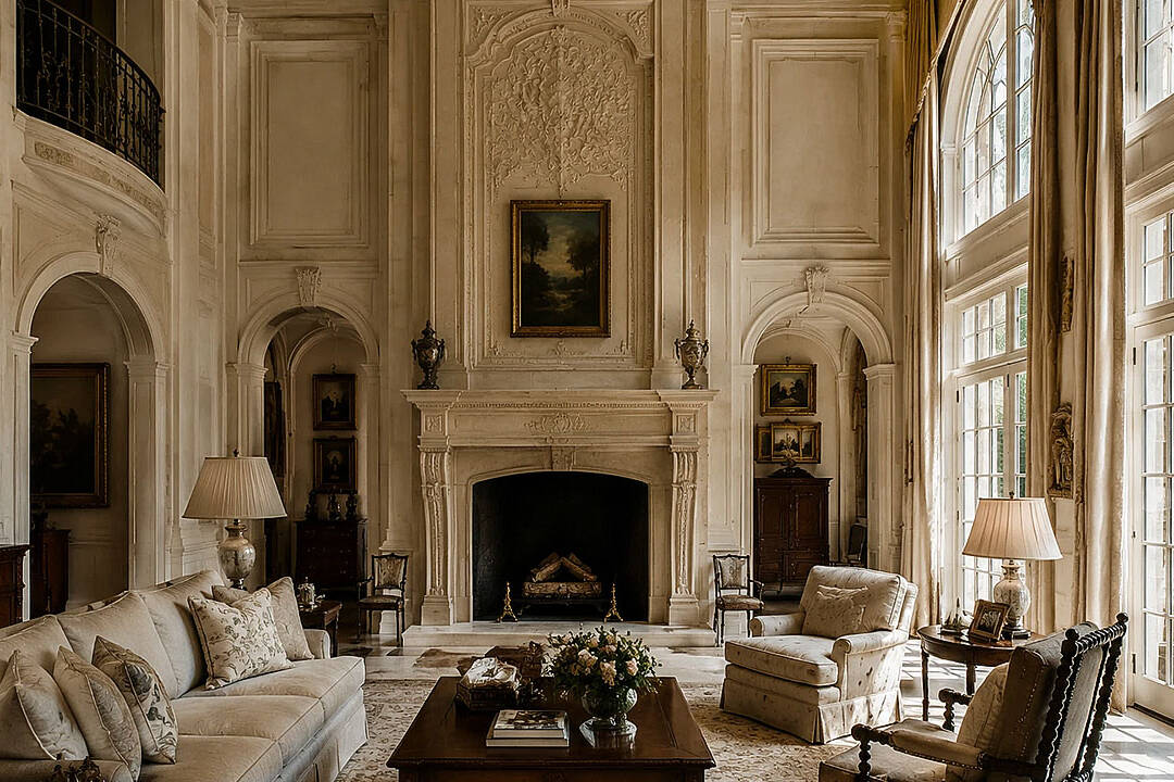 Grandeur Reaching the Ceiling: The Definitive Guide to Antique Trumeau and Overmantel Designs