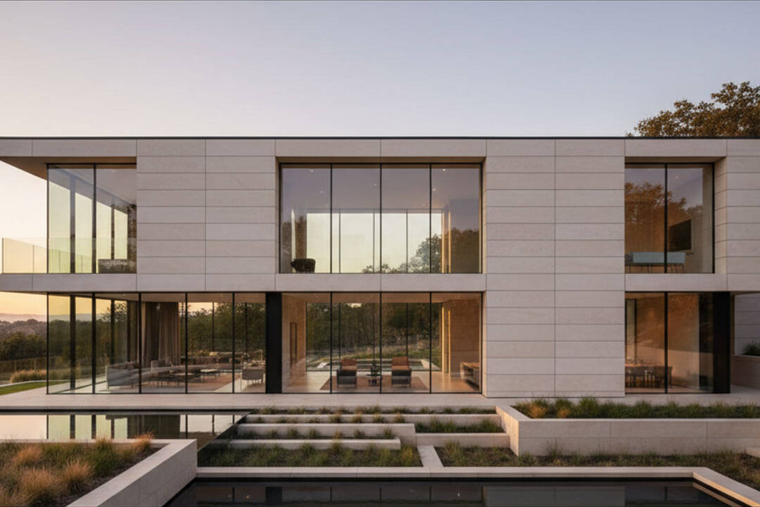 Material Harmony: Blending Limestone with Glass and Metal in Modern Facades 5 Material Harmony: Blending Limestone with Glass and Metal in Modern Facades