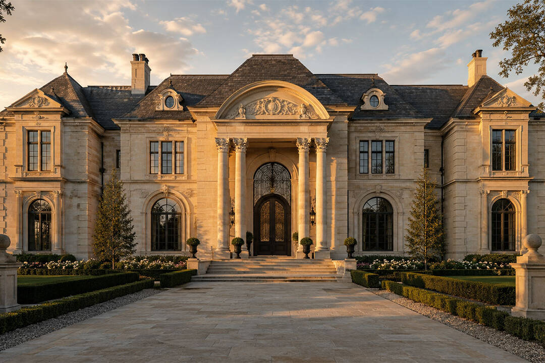 Project Spotlight: Executing a Majestic Limestone Mansion Facade in the North State U.S.