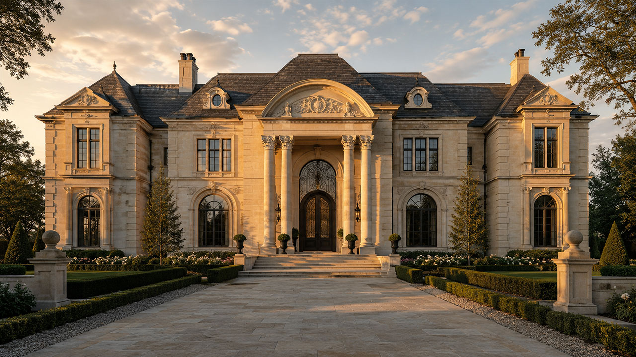 Project Spotlight: Executing a Majestic Limestone Mansion Facade in the North State U.S.