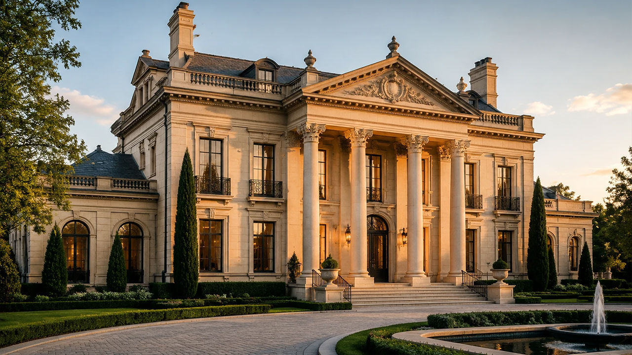 The Return of Grandeur: Why Neoclassical Limestone Facades Are Trending in Luxury Real Estate 1 The Return of Grandeur Why Neoclassical Limestone Facades Are Trending in Luxury Real Estate