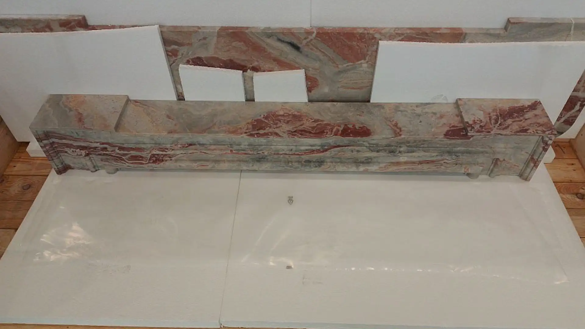 Custom Bedroom Marble Fireplace Mantel &ndash; Toronto 12